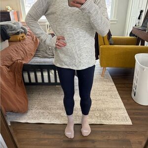 RD Style Light Gray Ribbed Sweater